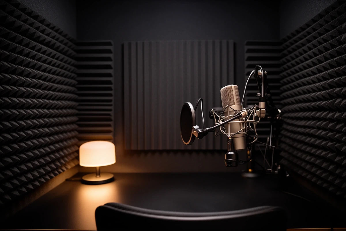 スタジオでのボイスコーチング